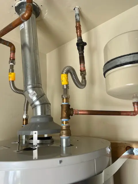 Water heater installation and plumbing repair in Mission Grove