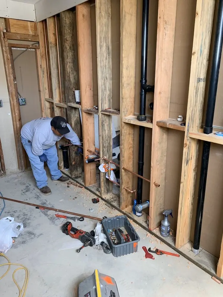 Commercial rough-in plumbing for Water Heater Replacement in Mission Grove